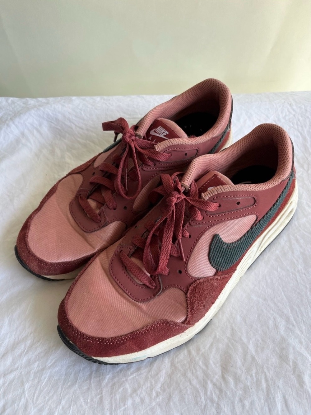 Nike Air Max Special Edition Stardust Jungle Cedar Mauve Maroon Sz 10 Sneakers